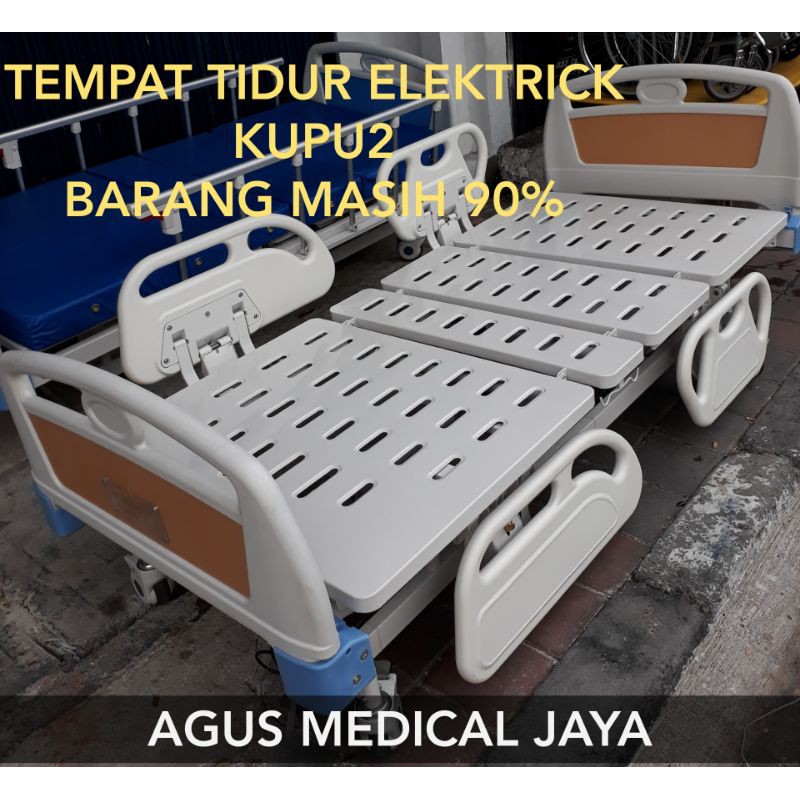 TEMPAT TIDUR PASIEN ELEKTRIK KUPU 3 CRANK