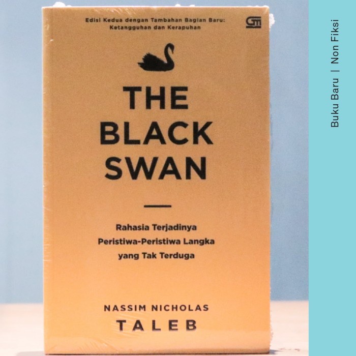 

HOT SALE!!! BUKU THE BLACK SWAN - NASSIM NICHOLAS TALEB TERBARU