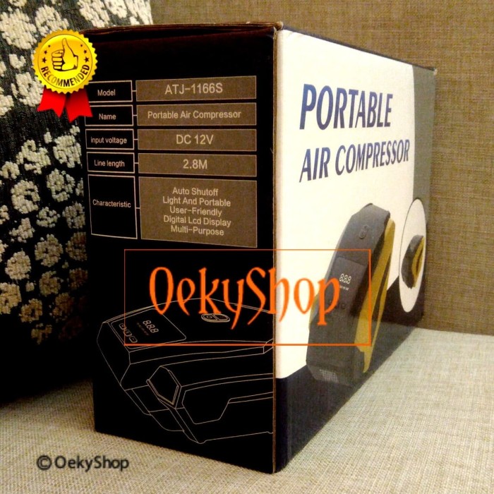 Inflator Pompa Ban Mobil Elektrik 150Psi Ori