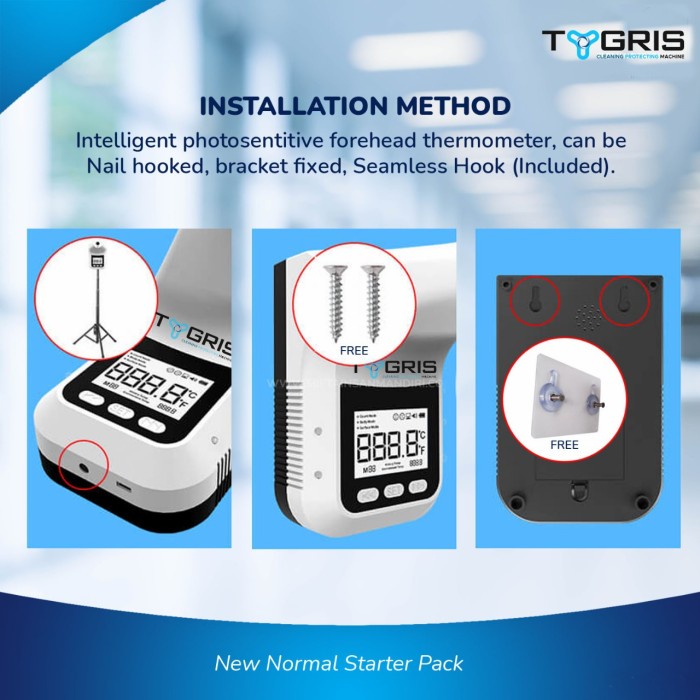 K3 Pro Thermometer Tygris New Generation Infrared Termometer