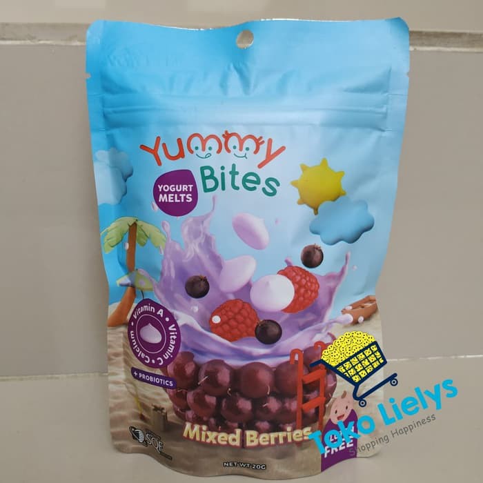 Yummy Bites Yogurt Melt 20gr Yoghurt Melt 20 GR - BELLA SHOP