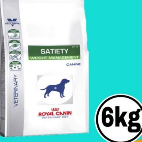 Royal Canin  Veterinary Satiety Dog 6kg | makanan anjing khusus pengontrol berat badan
