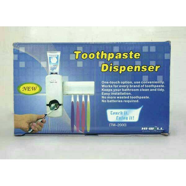 Dispenser Odol Tempat Pasta Gigi &amp; Sikat Gigi (Toothpaste Dispenser)