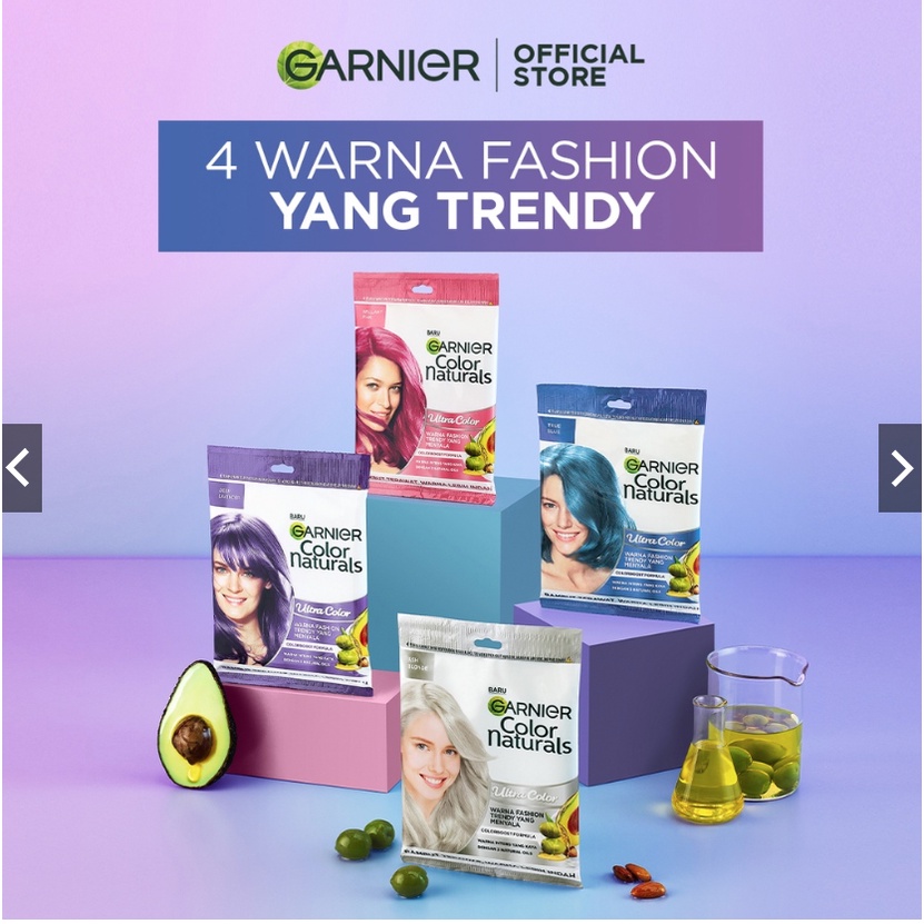 Garnier Color Naturals - Pastel Color - Pewarna Rambut (WARNA  TERBARU)