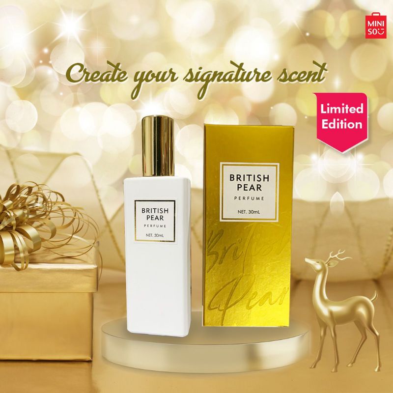 PARFUM MINISO BRITISH PEAR TERBARU