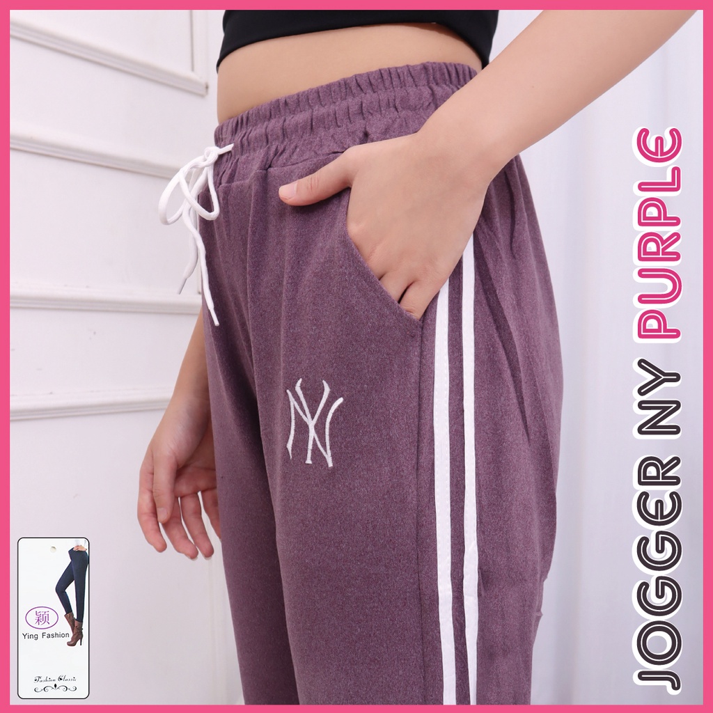 Jogger NY / Jogger New York / celana jogger wanita / Jogger Import