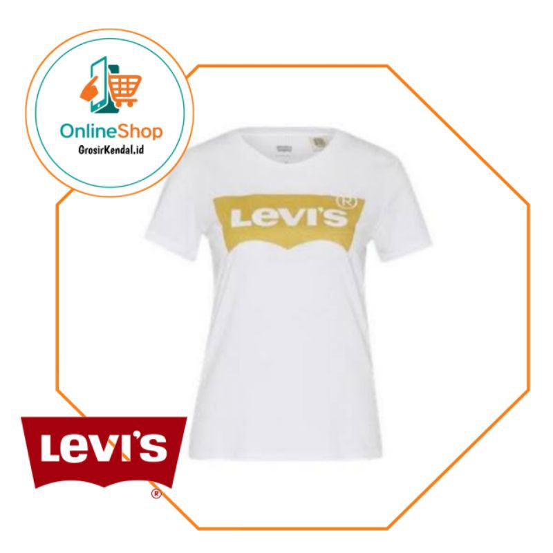 KAOS LEVIS CEWEK MURAH LARIS ORIGINAL