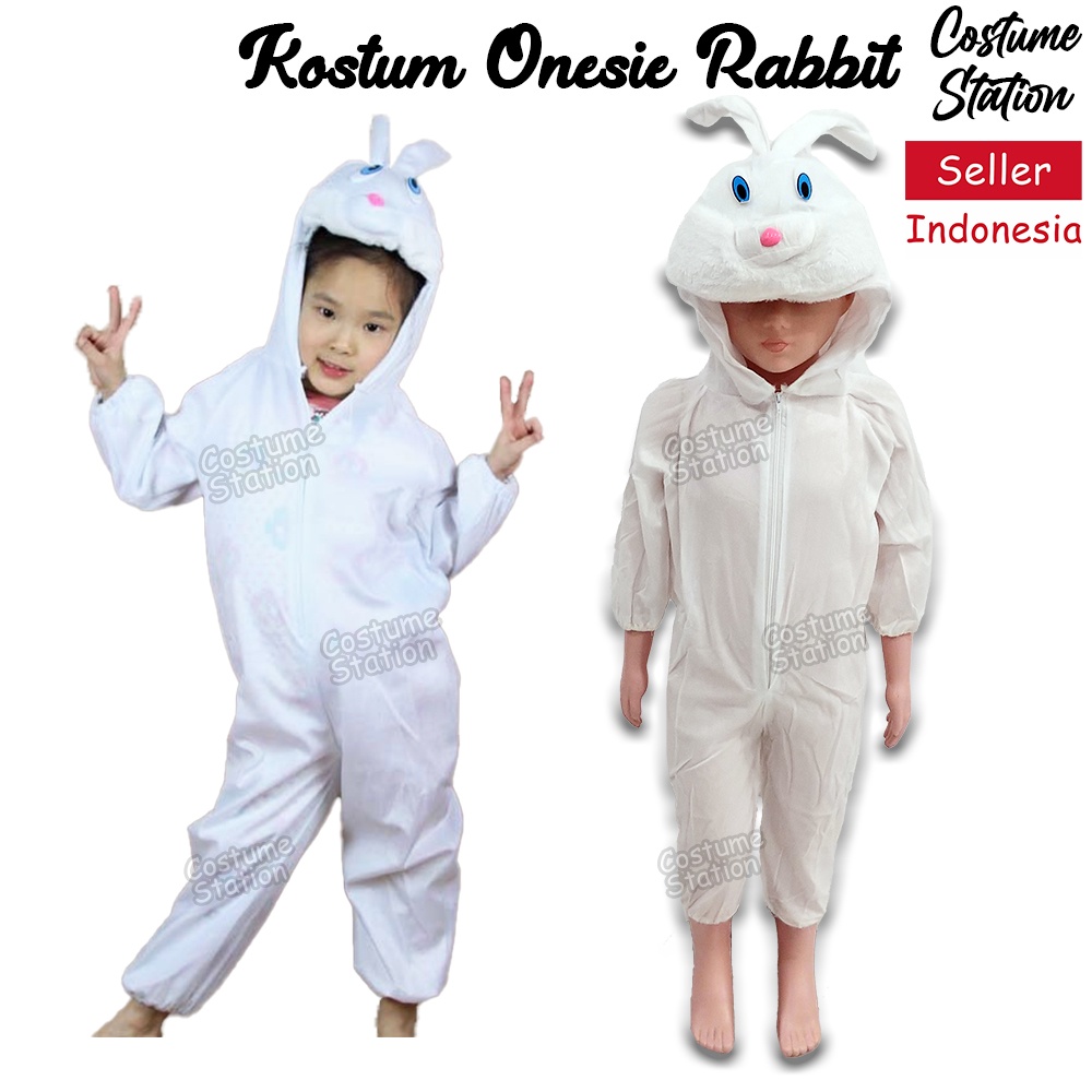 Kostum Onesie Rabbit / Costume Bunny Kelinci Hewan Animal Binatang anak