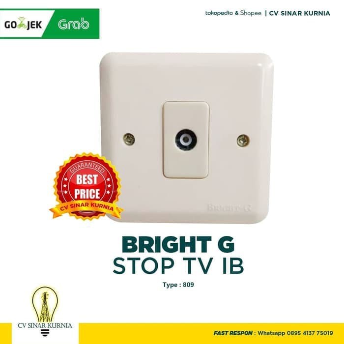 Bright G 809 Stop TV IB Warna Cream