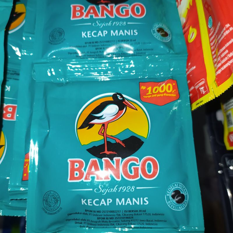 

kecap Bango sachet isi 12 × 20ml