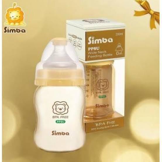 SIMBA BOTOL PPSU WIDE NECK 200 MIL