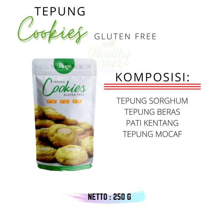 

Mugo - Tepung Cookies Kue Gluten Free 250 g TERBATAS