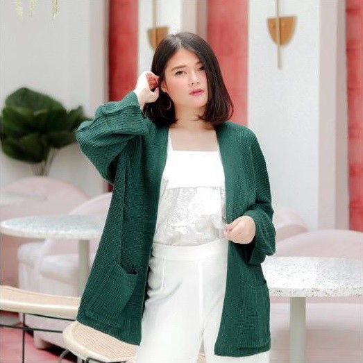 TokoMilkan - Atasan Wanita Kardigan LOOCY Cardy / Cardigan Oversize / Cardigan Wanita