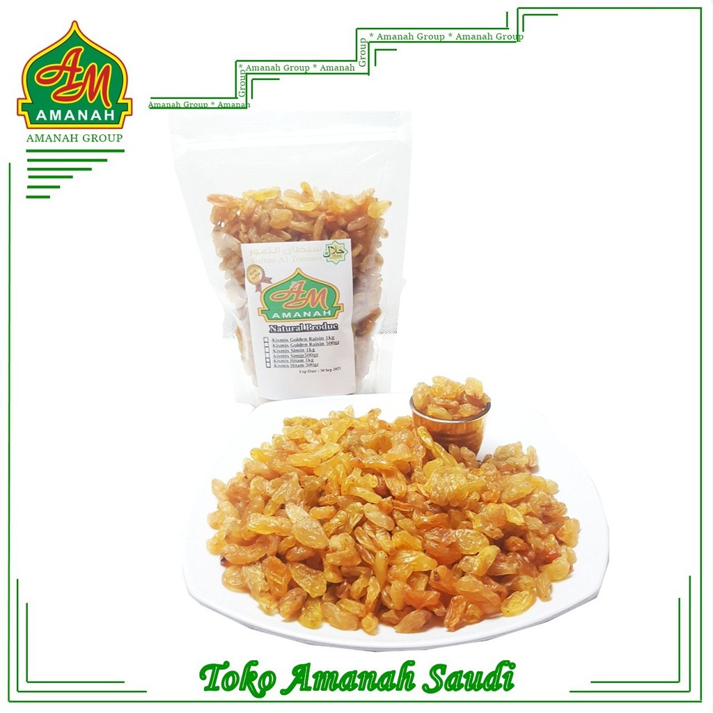 

Kismis Golden Raisins 1 kg / KISMIS