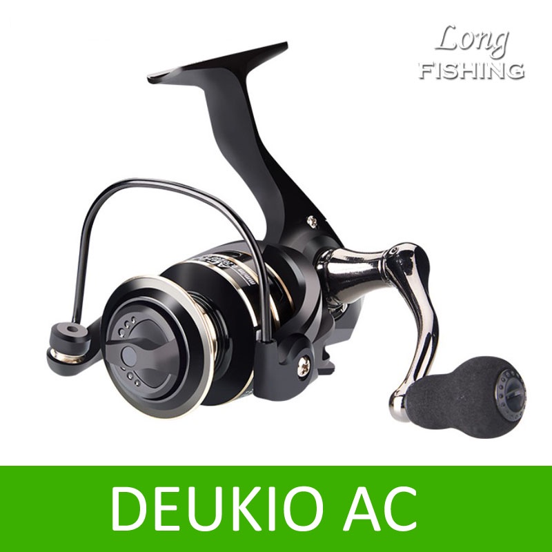 New Reel Pancing Metal DEUKIO AC 2000 AC3000 AC4000 AC5000 AC6000 AC7000 Spinning Reel Murah