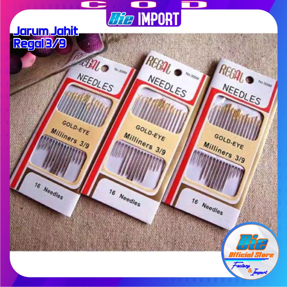 isi 12 Pcs Jarum Jahit Needless Premium Impor Best Seller