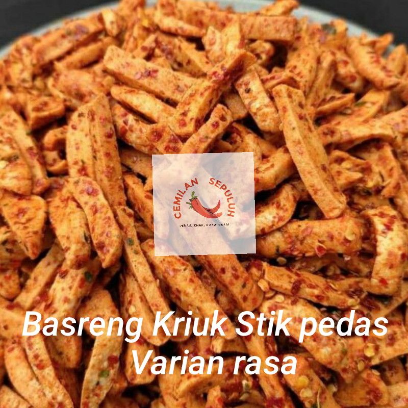 

Basreng pedas special daun jeruk