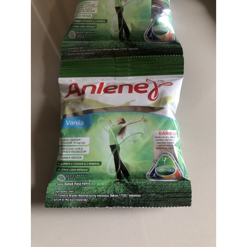 Susu Anlene bubuk per sachet(20gr)