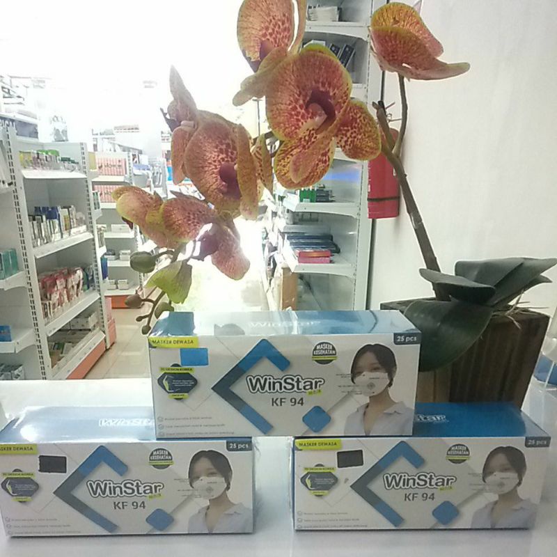 masker winstar kf94 (hitam)