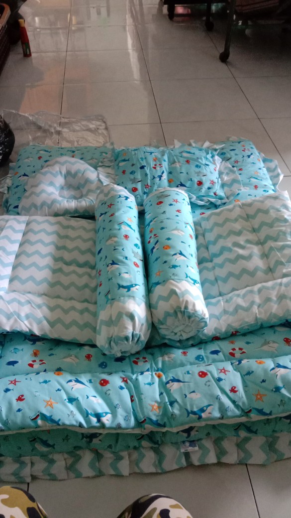 Kasur Set Baby - Shark Attack