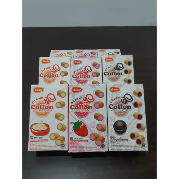 

Monde Collon Vanilla / Strawberry/ Coklat