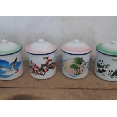 Mug Tutup Seng Enamel10cm RRT Bumper Harvest