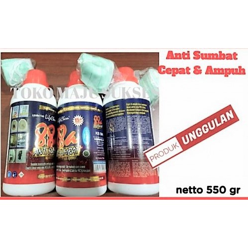 Anti Sumbat Saluran air WC Closet Kloset Kamar Mandi Wastafel Soda Api Pembersih TerbaiK LIFECHEM88a