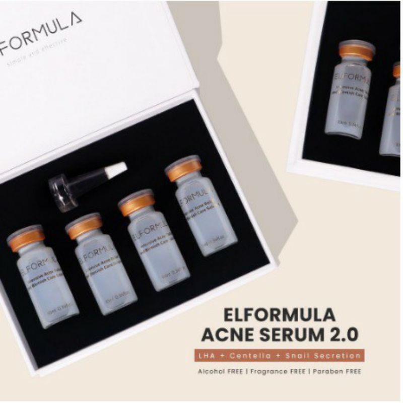 ELFORMULA Intensive Acne Relief and Blemish Care Solution serum 2.0