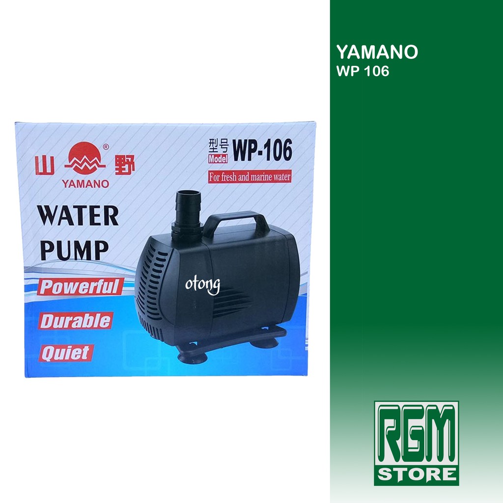 YAMANO WP 106 WP-106 Pompa Air Celup Pompa Kolam Aquarium Hidroponik