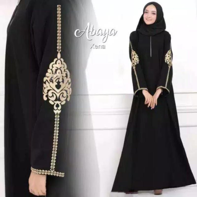GAMIS ABAYA BORDIR JUMBO / GAMIS TURKI ABAYA / GAMIS BORDIR