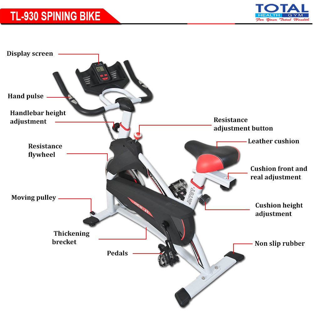 SPINNING BIKE TL-930 TOTAL FITNESS