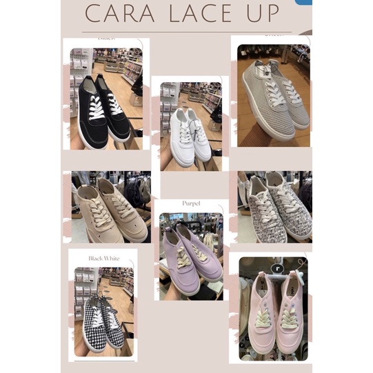 RUBI SNEAKERS - Sepatu Rubi - CARA LACE UP