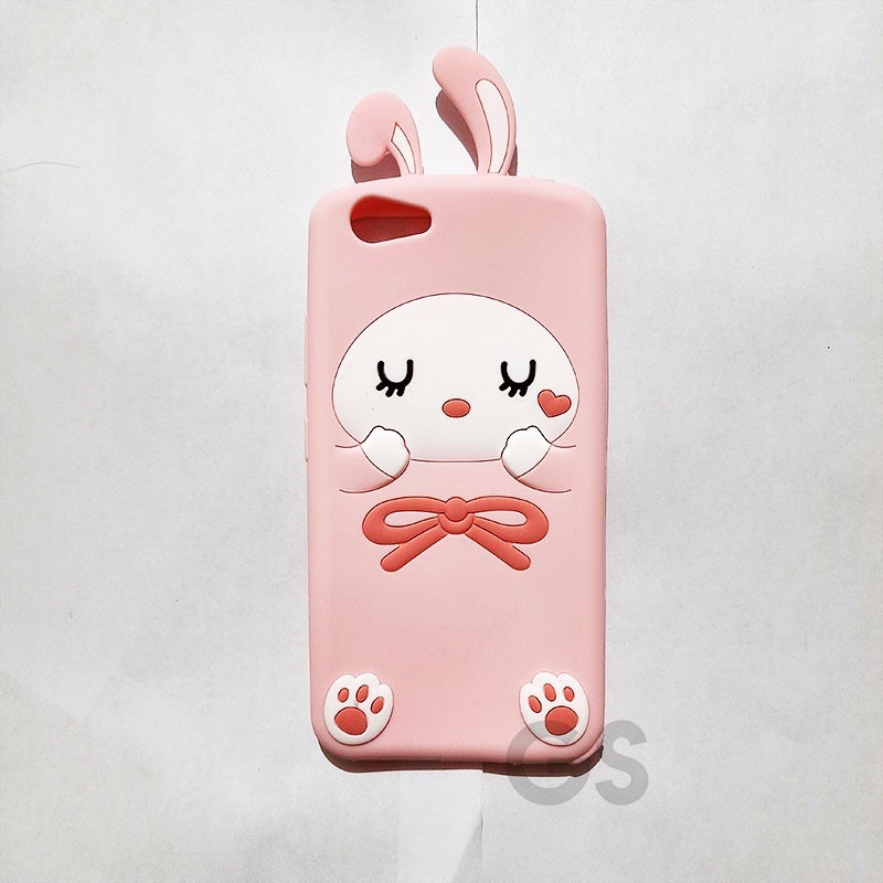 Silikon 3D karakter Silicon   VIVO Y53 2017 softcase boneka karakter lucu / silikon tebal karakter lucu / case anak anak warna biru / pelindung hp