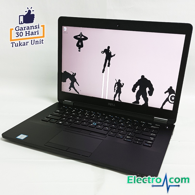 Dell Latitude 7470 i7 Gen6 RAM 8GB SSD 256GB 14inch Mulus Bergaransi