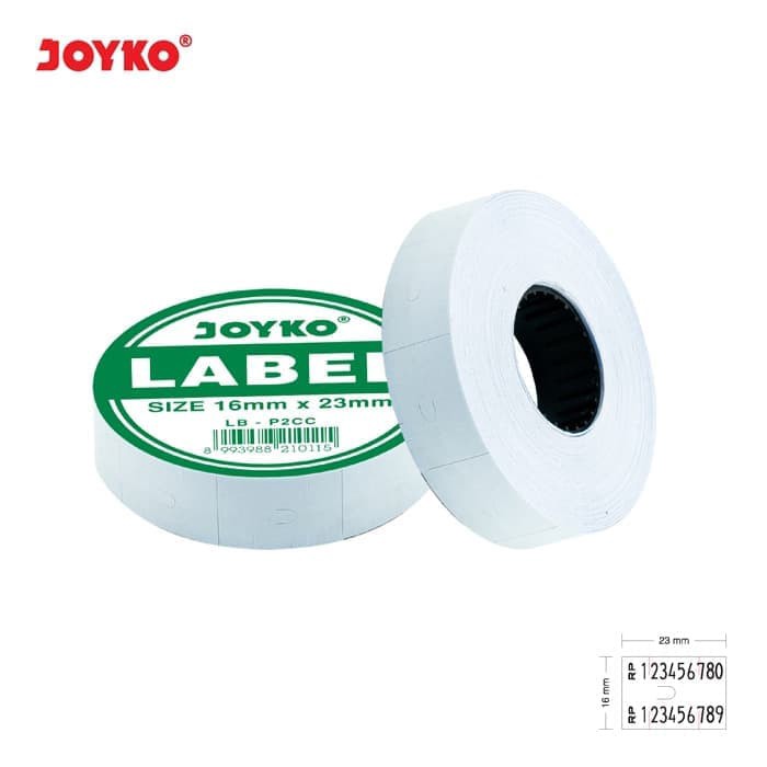 

Label Harga / Price Label JOYKO LB-P2CC ( 2 Baris , Cah-Cah )