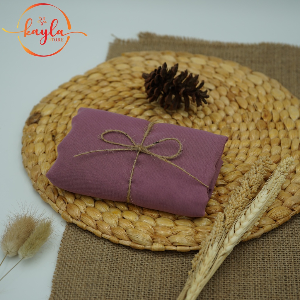 PROMO KERUDUNG SEGI EMPAT BELLA SQUARE / JILBAB MUSLIM / HIJAB SEGI EMPAT POLOS TERBARU-Dusty Purple