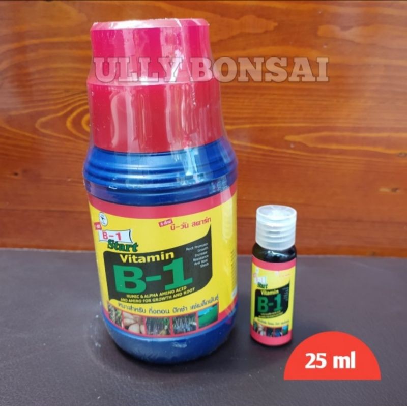 Pupuk Vitamin B1 Thailand Original Kemasan Repack 25ml