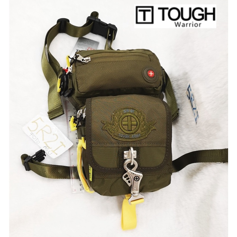 Tough 5501 warrior army tas selempang pinggang paha tough sling bag