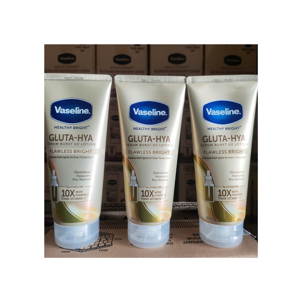 Vaseline Gluta Hya Serum Flawless Bright 200 ML