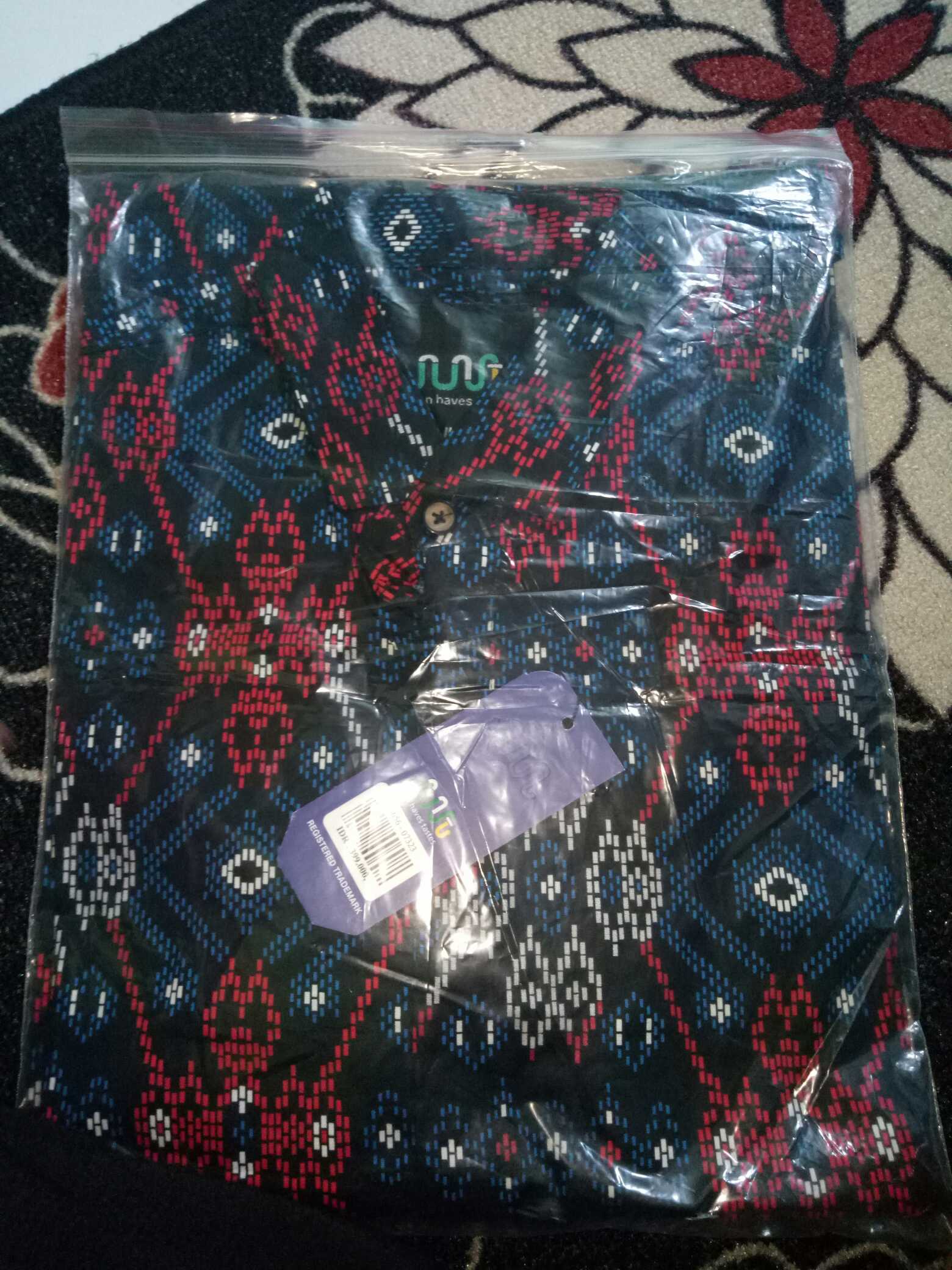 New Arrival Distro Batik Pria Bordir Sogan Hrb026 Batikaf Notoarto Batik 1002