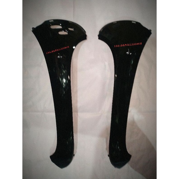 Sayap samping Body depan kanan kiri scoopy new prestige terbaru 2020 2021 K2F hitam glosy original