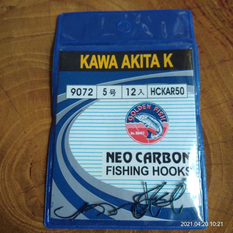 Kail Neo Carbon 9072, Kawa Akita Kitsune, Biru Sabit Lubang-5