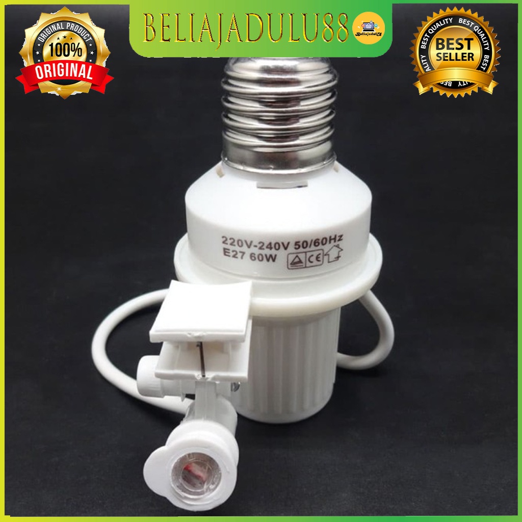 Beliajadulu88 Fiting lampu sensor Pioline  Fitting Lampu Otomatis Sensor Cahaya