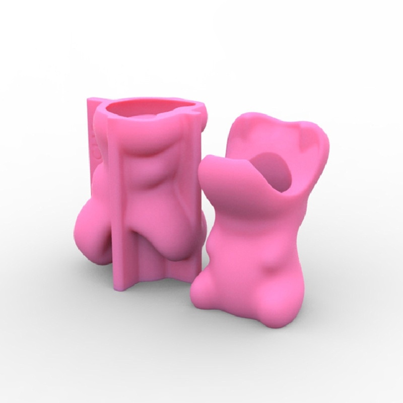 Siy Cetakan Pot Bunga Sukulen Bahan Resin Silikon Untuk Dekorasi Rumah