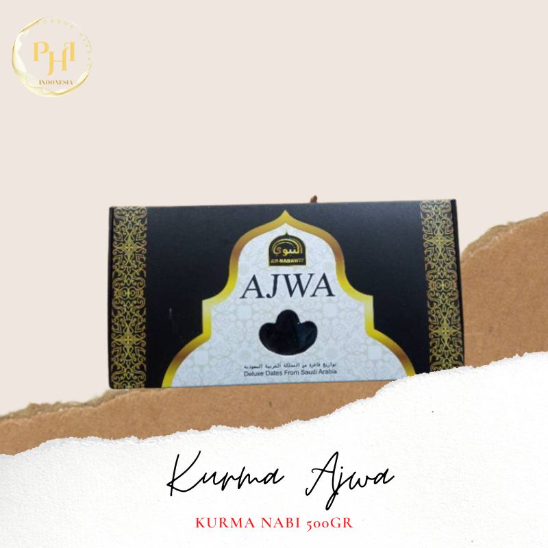 

Nabawi Kurma Ajwa 500 Gram Premium Kurma Nabi