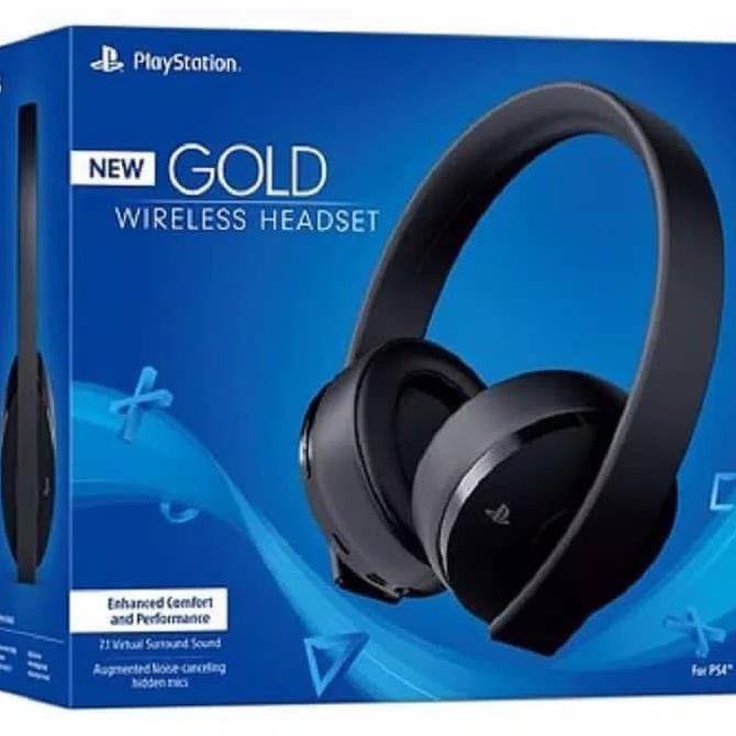 new gold ps4 headset