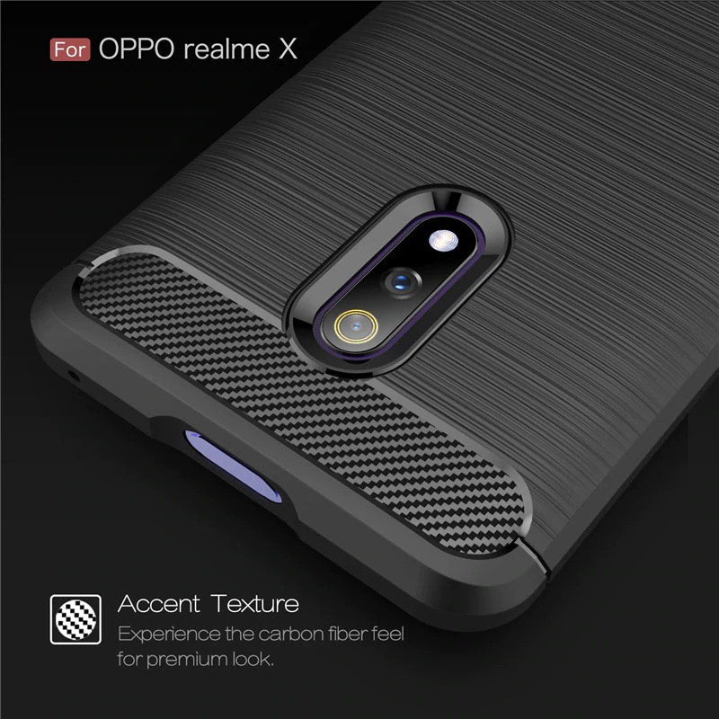 Oppo Realme X Soft Case Brushed Carbon