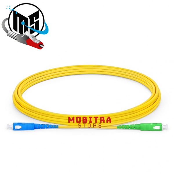 Patch Cord SC-SC SM 5m | Fiber Optic SC/APC-SC/UPC Single Mode Simplex 5 Meter