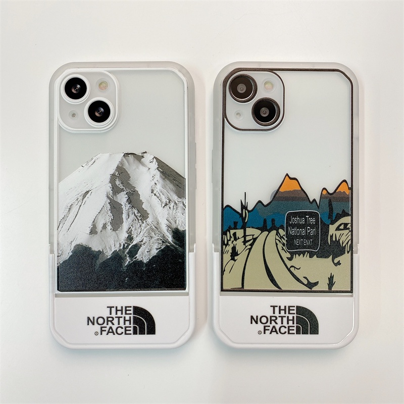 Casing flip Motif Gunung Salju Untuk Iphone 11 12 13PROMAX X XS XR XSMAX 6 7 8 plus