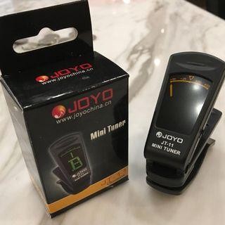 Tuner Gitar JOYO JT-11 Kromatik Digital Mini dengan Backlight LCD